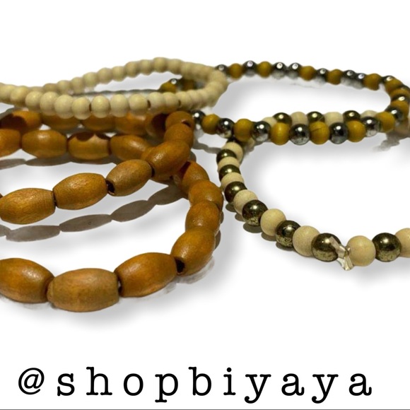 So Mixed Beads Elephant Animal Love Bracelets Set - Picture 5 of 9